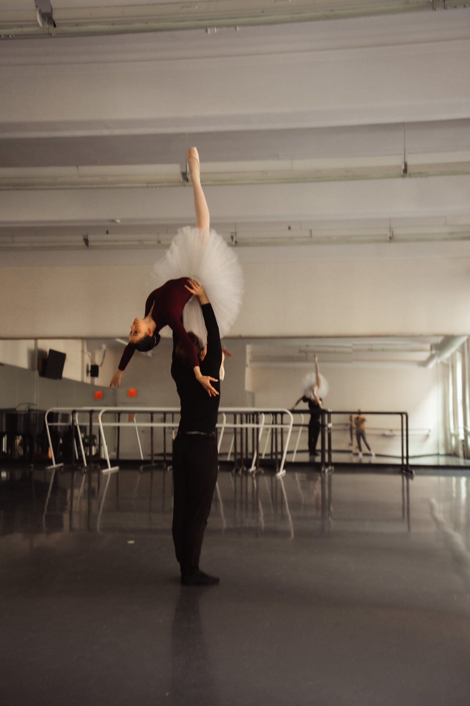 Swan Lake rehearsal, Photo by Travis